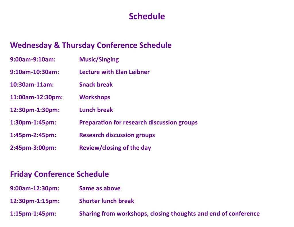 Northern California Waldorf Teachers Conference 2023 Bay Area Center